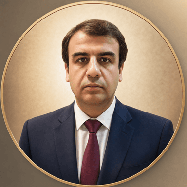 Stylized portrait avatar of Hassan Ibrahim